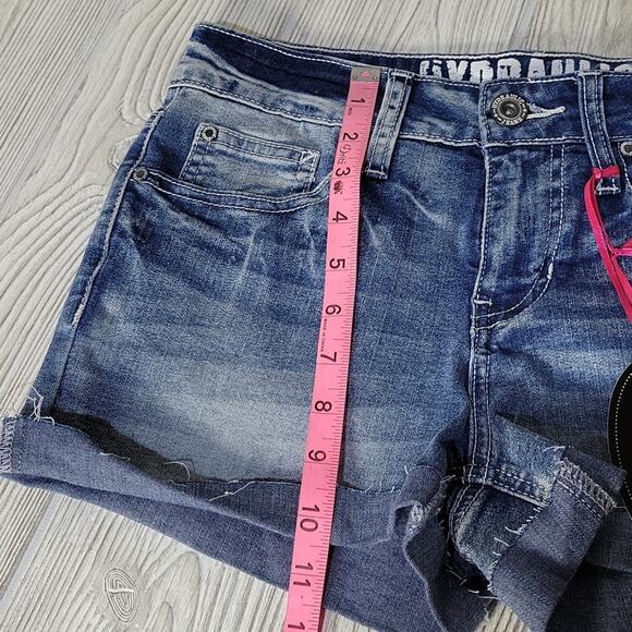 Hydraulic "Lola" Mid-Rise Curvy Short Jean Shorts, Women's 7, NWT - Picture 8 of 10
